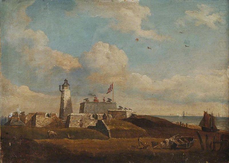 John Berney Ladbrooke Southsea Castle china oil painting image